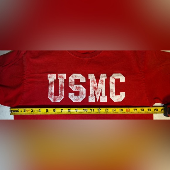 Vintage USMC Teeshirt Men’s Medium 100% Cotton Semper Fidelis CorpsStore - Picture 12 of 15